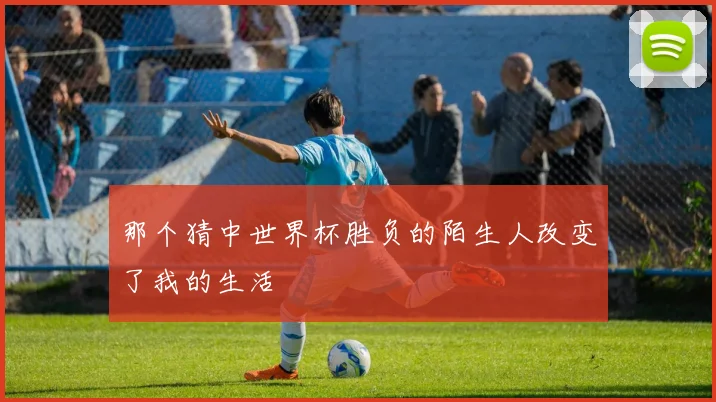那个猜中世界杯胜负的陌生人改变了我的生活