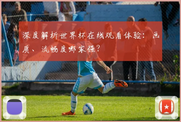 深度解析世界杯在线观看体验：画质、流畅度哪家强？